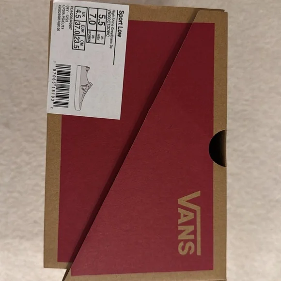 Vans Women's White and Silver Sneakers - Picture 3 of 9